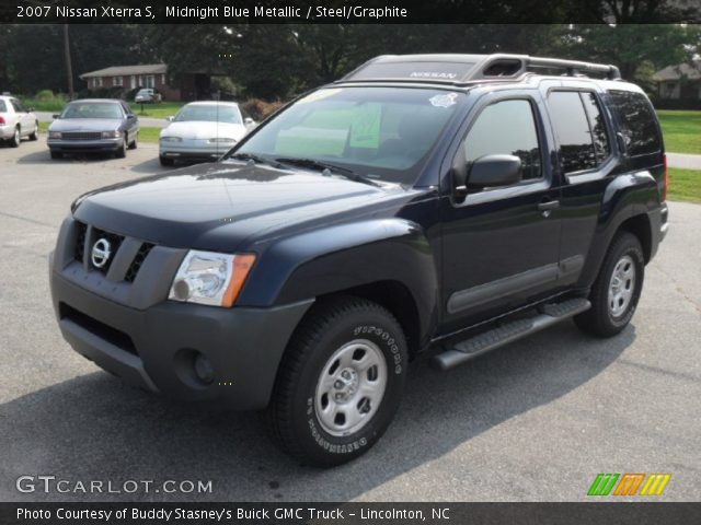 2007 Nissan Xterra S in Midnight Blue Metallic