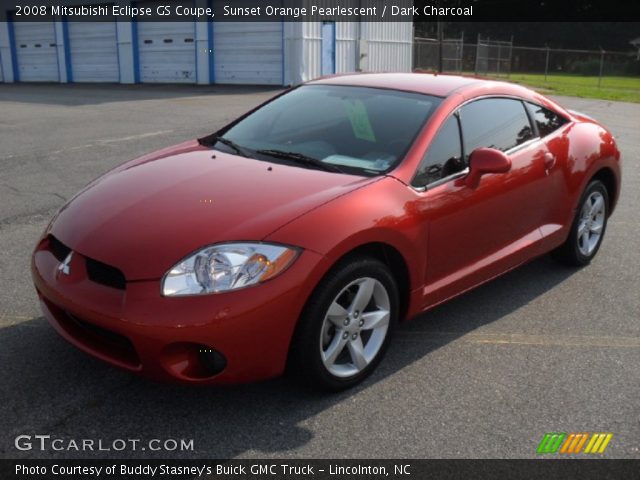 2008 Mitsubishi Eclipse GS Coupe in Sunset Orange Pearlescent