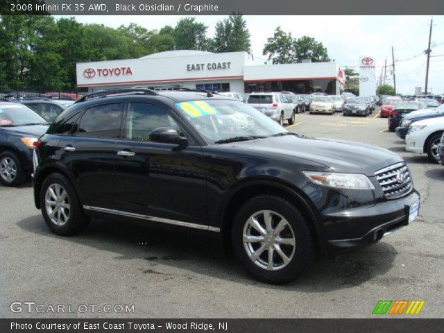 2008 Infiniti FX 35 AWD in Black Obsidian