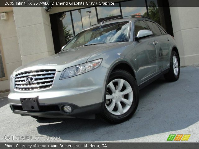 2005 Infiniti FX 35 AWD in Diamond Graphite Gray