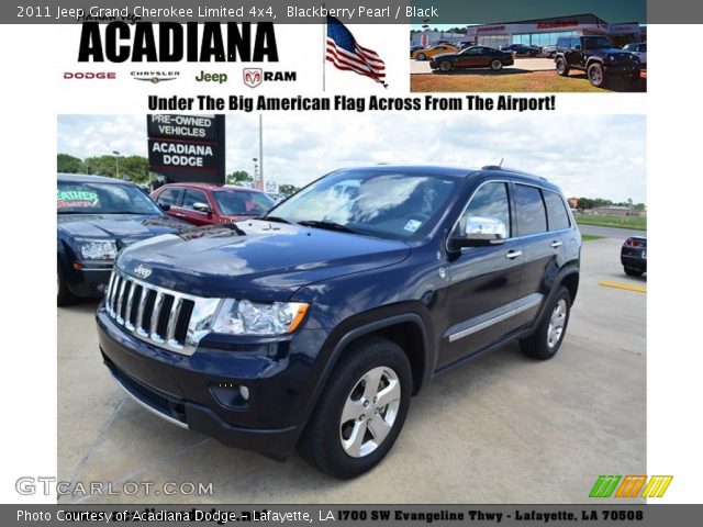 2011 Jeep Grand Cherokee Limited 4x4 in Blackberry Pearl