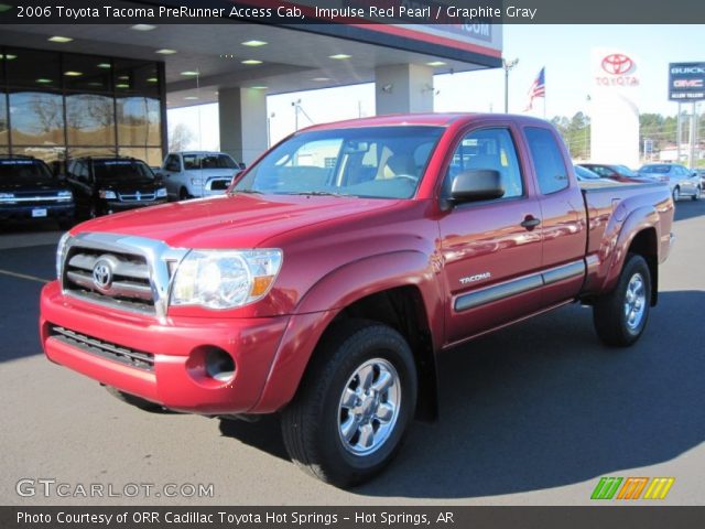 2006 Toyota Tacoma PreRunner Access Cab in Impulse Red Pearl
