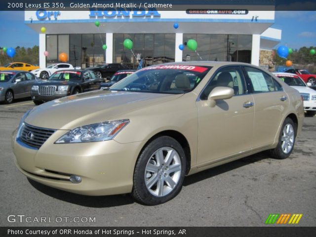 2008 Lexus ES 350 in Golden Almond Metallic