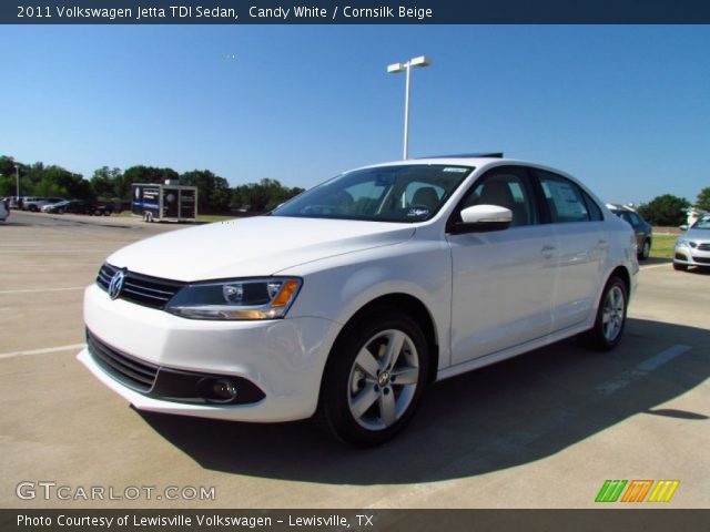 2011 Volkswagen Jetta TDI Sedan in Candy White