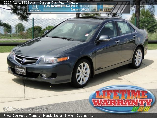 2007 Acura TSX Sedan in Carbon Gray Pearl