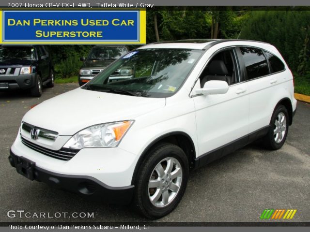 2007 Honda CR-V EX-L 4WD in Taffeta White