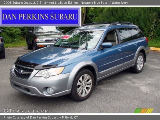 2008 Subaru Outback 2.5i Limited L.L.Bean Edition in Newport Blue Pearl