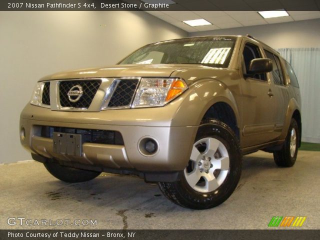 2007 Nissan Pathfinder S 4x4 in Desert Stone