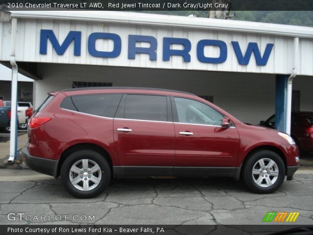 2010 Chevrolet Traverse LT AWD in Red Jewel Tintcoat