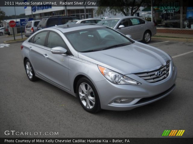 2011 Hyundai Sonata Limited in Radiant Silver