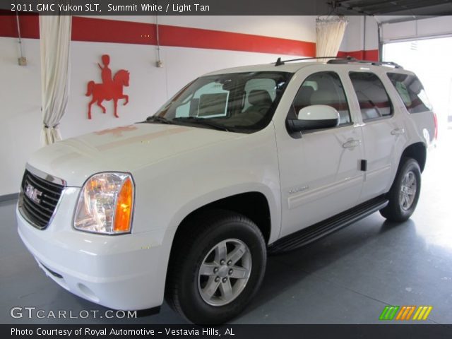 2011 GMC Yukon SLT in Summit White