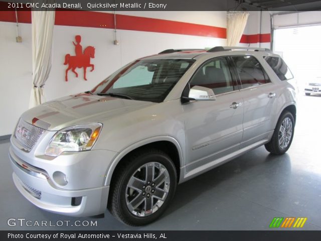 2011 GMC Acadia Denali in Quicksilver Metallic