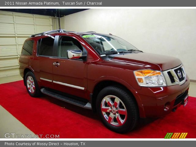 2011 Nissan Armada Platinum in Tuscan Sun