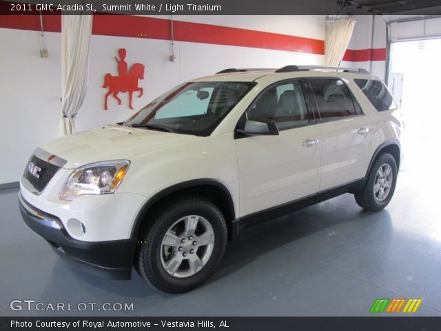 2011 GMC Acadia SL in Summit White