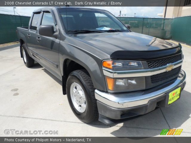 2008 Chevrolet Colorado LT Crew Cab in Dark Gray Metallic