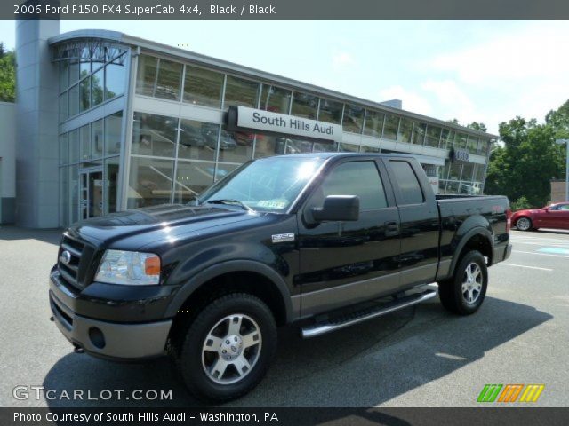 2006 Ford F150 FX4 SuperCab 4x4 in Black