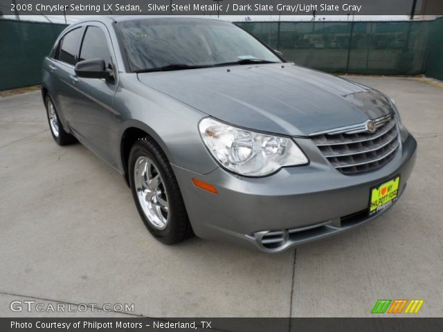 2008 Chrysler Sebring LX Sedan in Silver Steel Metallic