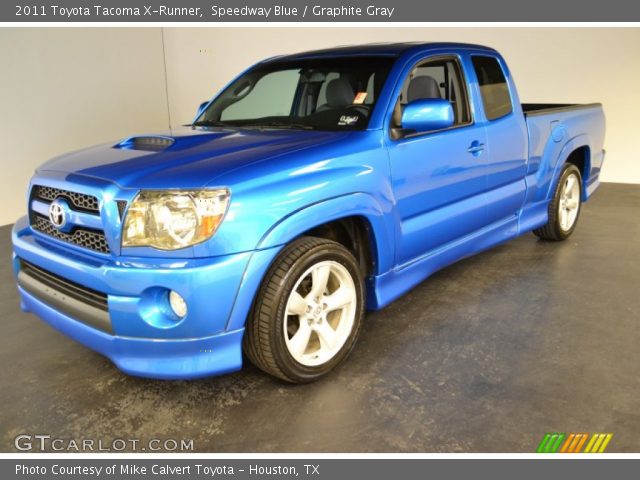 2011 Toyota Tacoma X-Runner in Speedway Blue