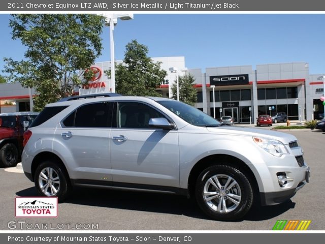 2011 Chevrolet Equinox LTZ AWD in Silver Ice Metallic