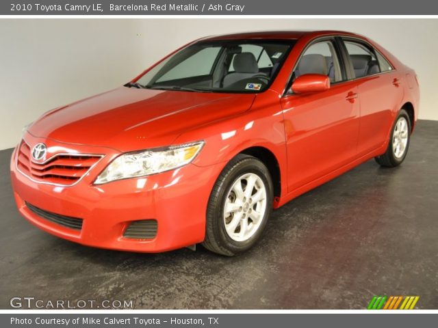 2010 Toyota Camry LE in Barcelona Red Metallic