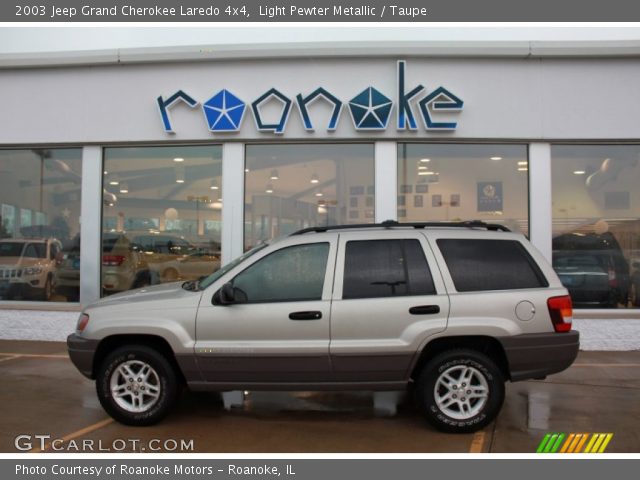 2003 Jeep Grand Cherokee Laredo 4x4 in Light Pewter Metallic