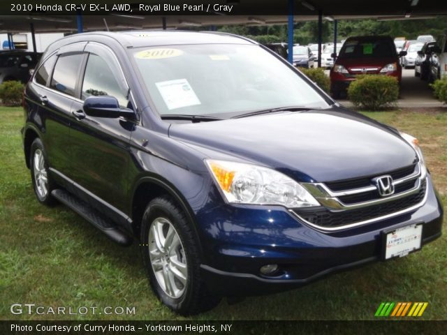 Honda cr v royal blue pearl