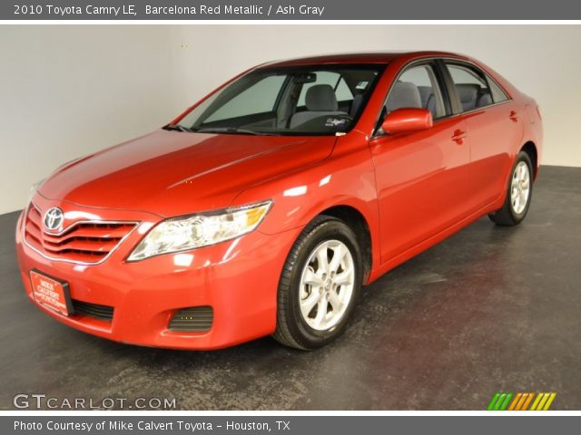 2010 Toyota Camry LE in Barcelona Red Metallic