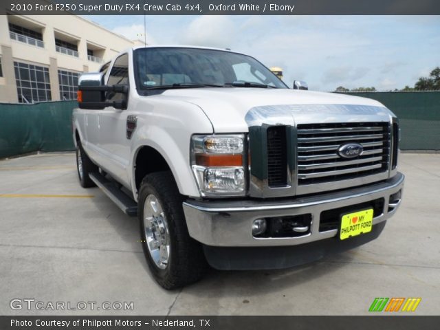2010 Ford F250 Super Duty FX4 Crew Cab 4x4 in Oxford White
