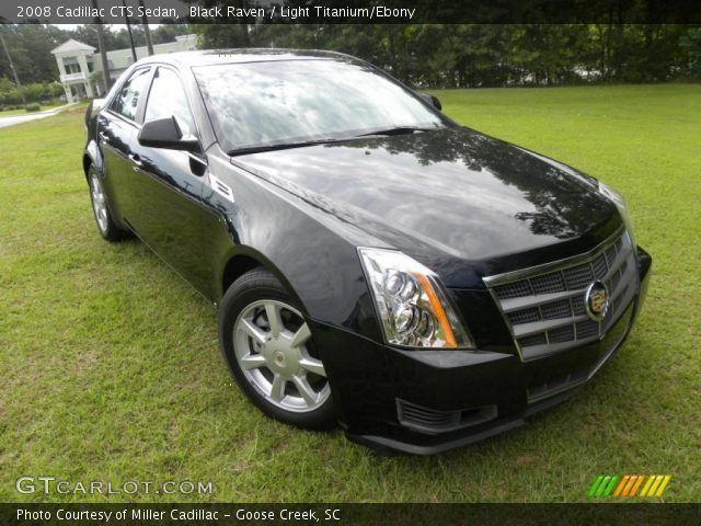 2008 Cadillac CTS Sedan in Black Raven
