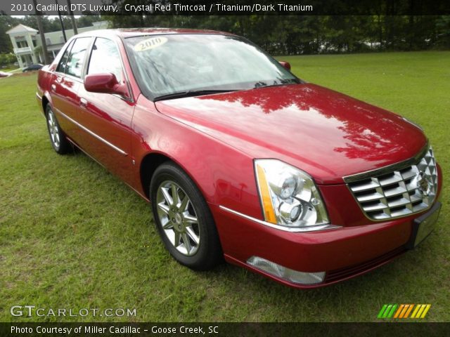 2010 Cadillac DTS Luxury in Crystal Red Tintcoat