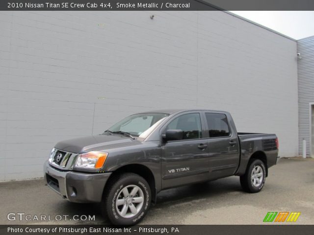 2010 Nissan Titan SE Crew Cab 4x4 in Smoke Metallic