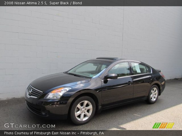 2008 Nissan Altima 2.5 S in Super Black