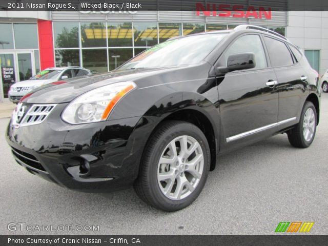 2011 Nissan Rogue SL in Wicked Black