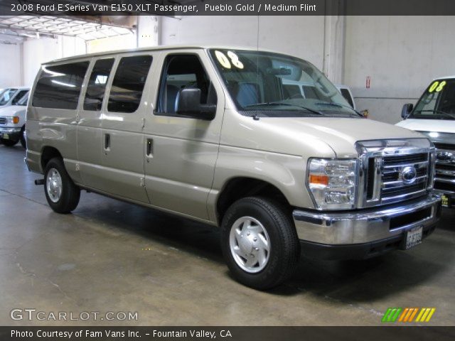 2008 Ford E Series Van E150 XLT Passenger in Pueblo Gold