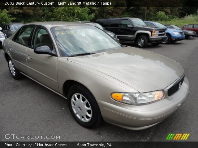 2003 Buick Century Custom in Light Sandrift Metallic