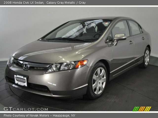 2008 Honda Civic LX Sedan in Galaxy Gray Metallic