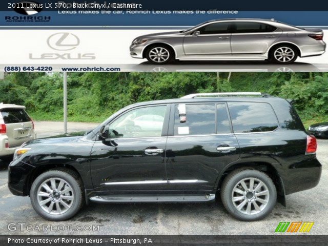 2011 Lexus LX 570 in Black Onyx