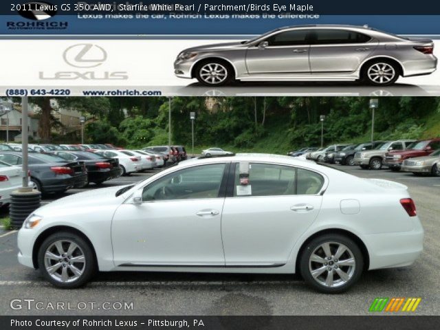 2011 Lexus GS 350 AWD in Starfire White Pearl