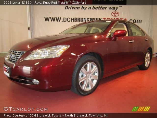 2008 Lexus ES 350 in Royal Ruby Red Metallic