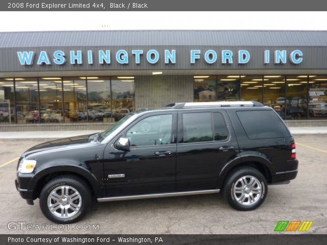 2008 Ford Explorer Limited 4x4 in Black