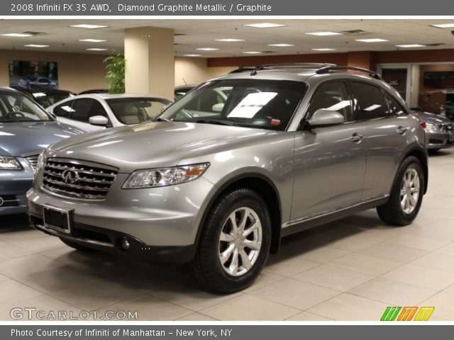 2008 Infiniti FX 35 AWD in Diamond Graphite Metallic