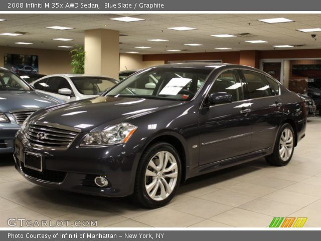 2008 Infiniti M 35x AWD Sedan in Blue Slate