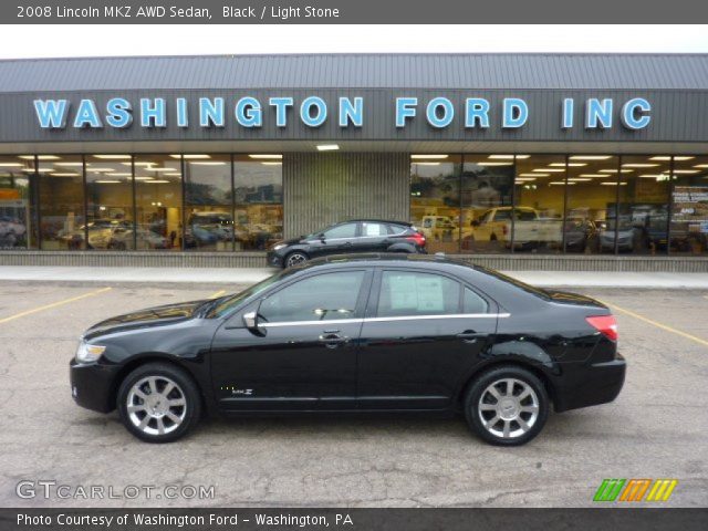 2008 Lincoln MKZ AWD Sedan in Black