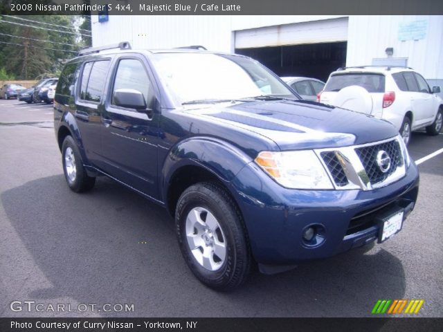 2008 Nissan Pathfinder S 4x4 in Majestic Blue
