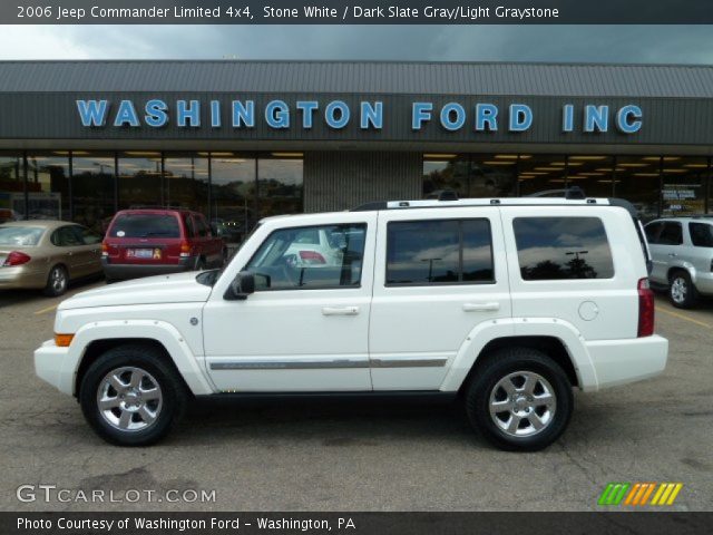 2006 Jeep Commander Limited 4x4 in Stone White