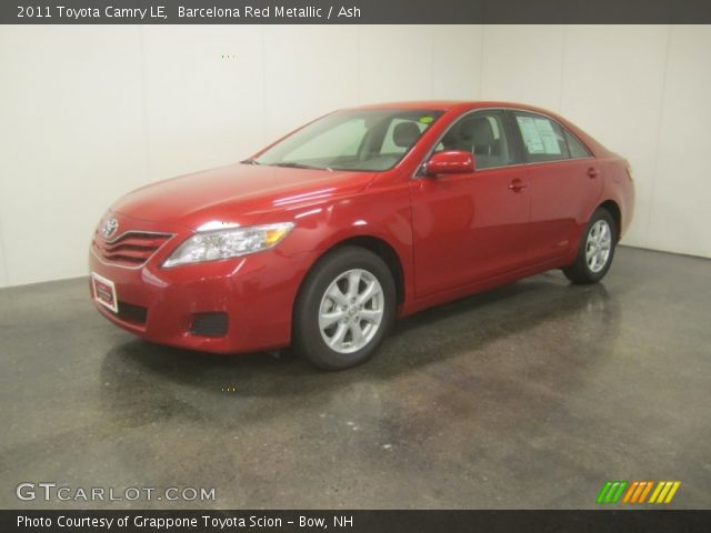 2011 Toyota Camry LE in Barcelona Red Metallic