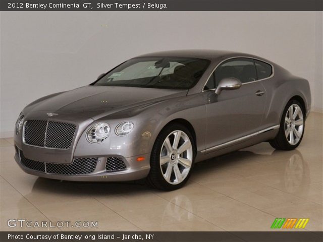 2012 Bentley Continental GT  in Silver Tempest