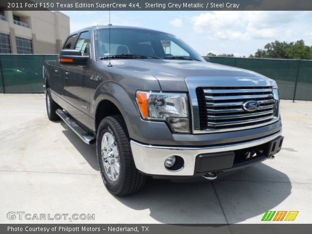 2011 Ford F150 Texas Edition SuperCrew 4x4 in Sterling Grey Metallic