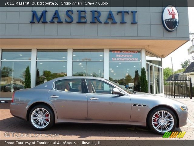 2011 Maserati Quattroporte S in Grigio Alfieri (Grey)