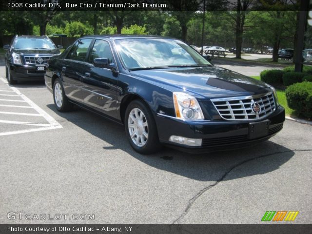 2008 Cadillac DTS  in Blue Chip